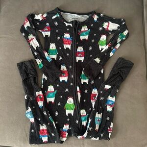 Little Sleepies Polar Bear Pals Zippy 3T • smoke free pet free home